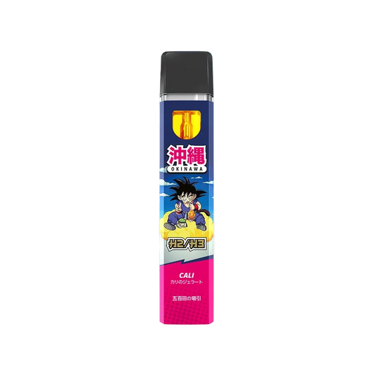 Okinawa H3 Vape Cali 92% H3 1ml - Grinsekatzen, klassisch westcoast kräuterig-erdig