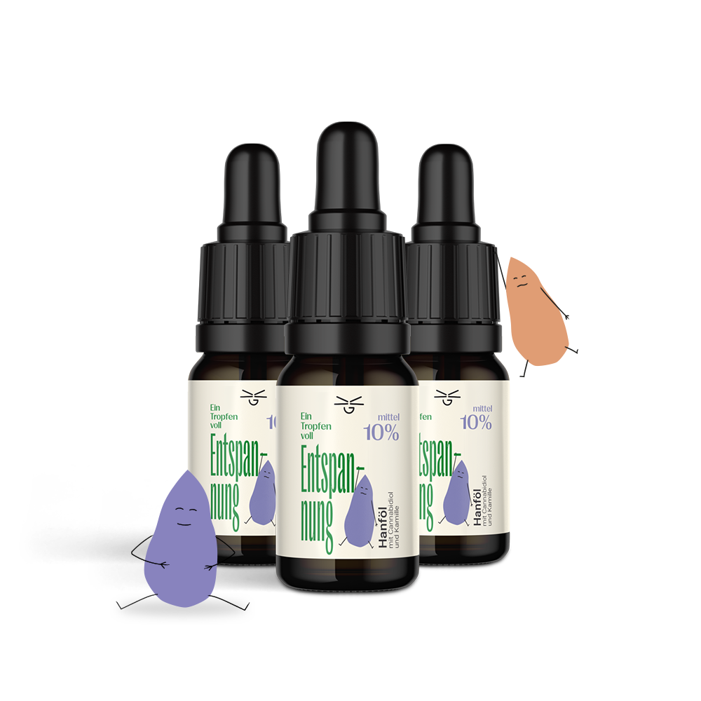 3er SetCBD Entspannung 10%