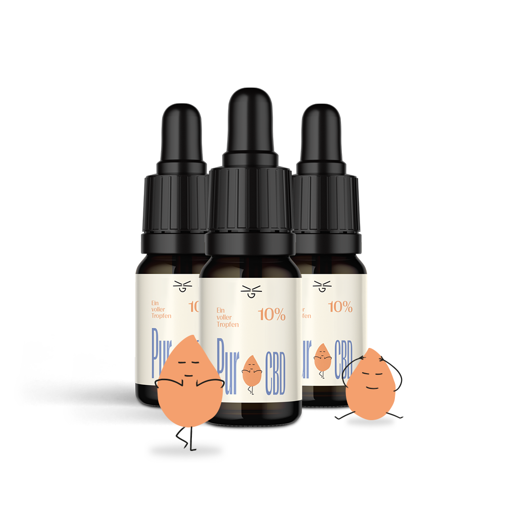 3er Set CBD Isolat 10%