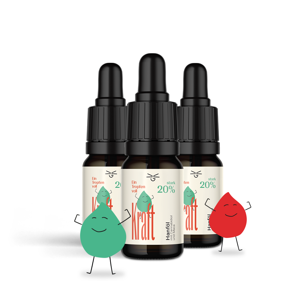 3er Set CBD Schmerzen 20%