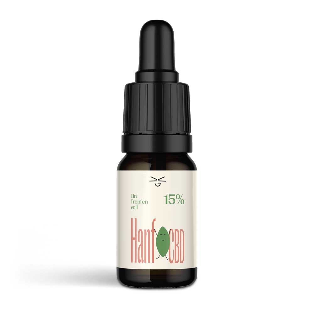 Vollspektrum CBD Öl Hanf 15%