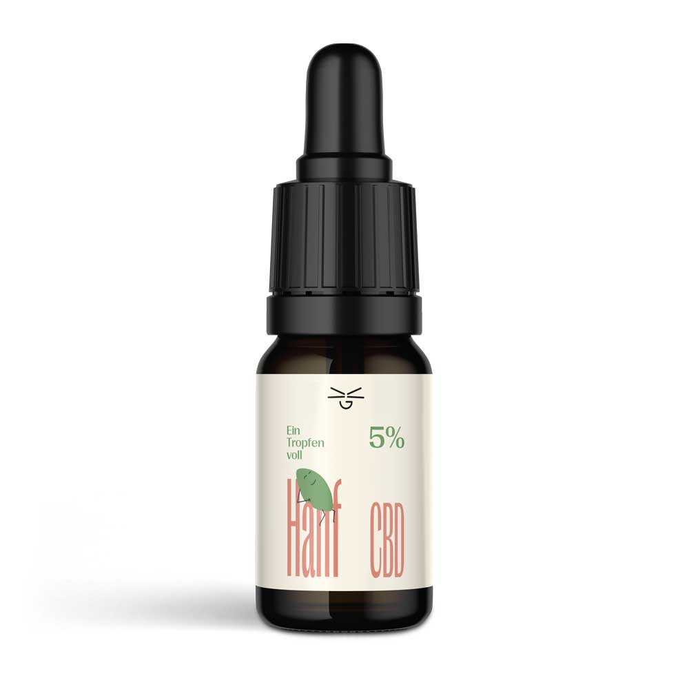 Vollspektrum CBD Öl Hanf 5%