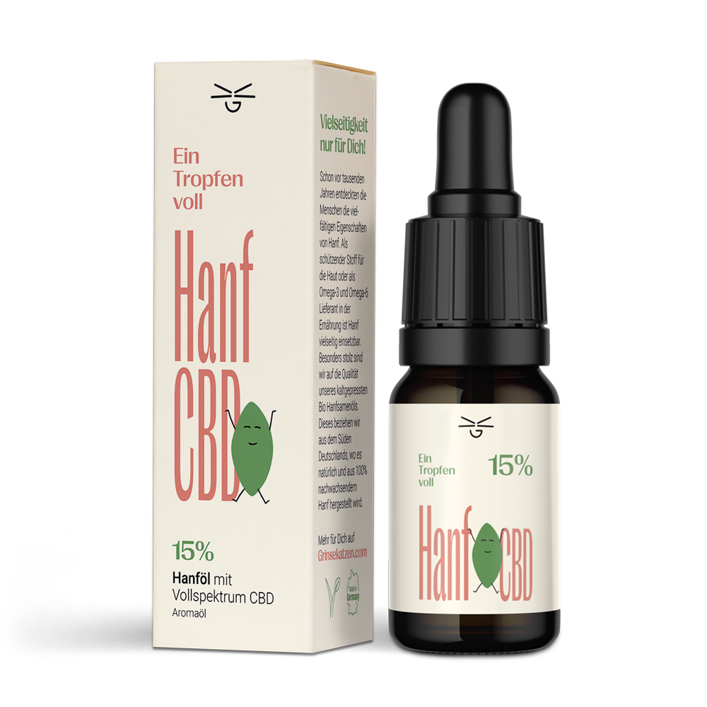 CBD Öl Vollspektrum Hanf 15%