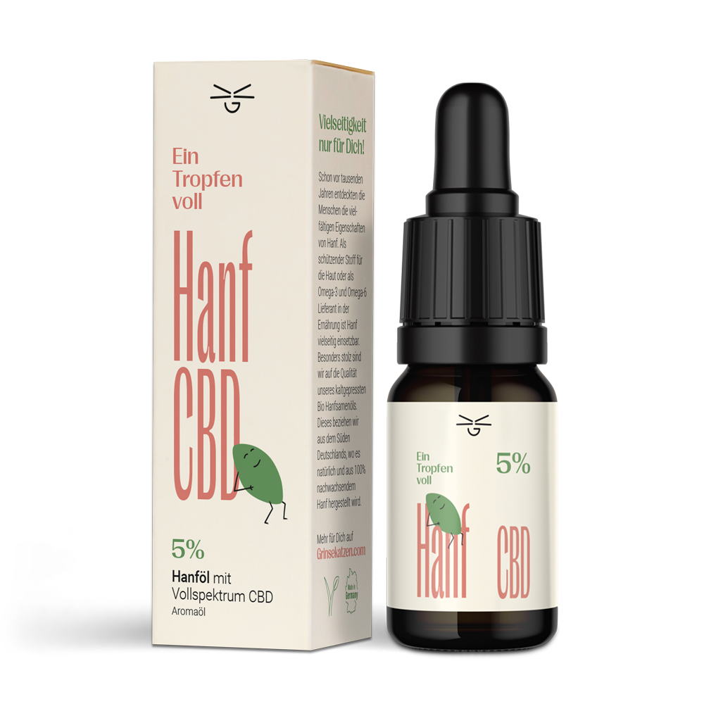 CBD Öl Vollspektrum Hanf 5%