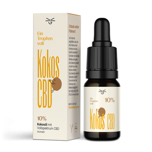 CBD Öl Vollspektrum Kokos 10%