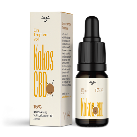 CBD Öl Vollspektrum Kokos 15%
