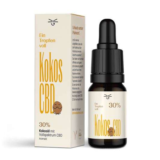 CBD Öl Vollspektrum Kokos 30%