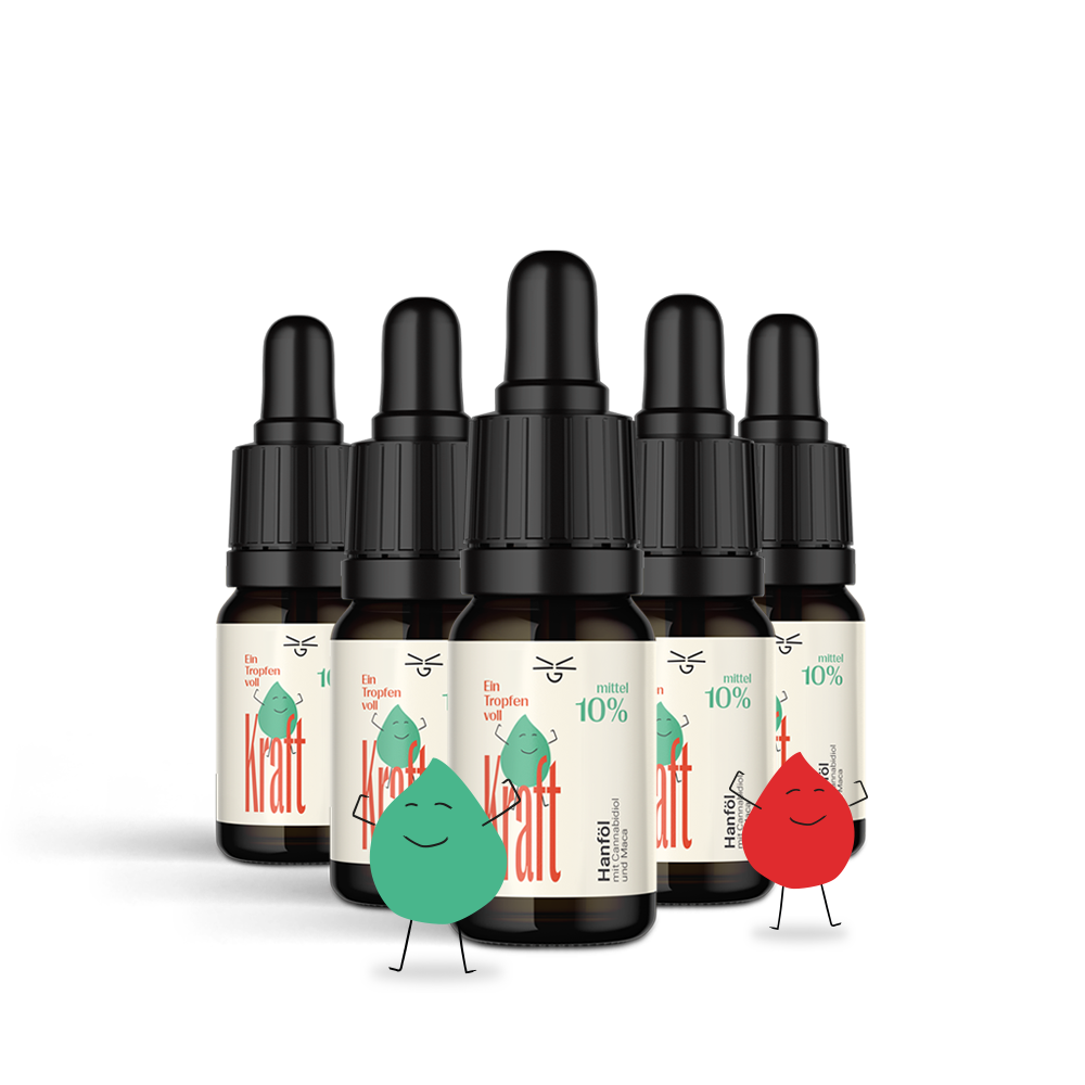 5er Set CBD Schmerzen 10%