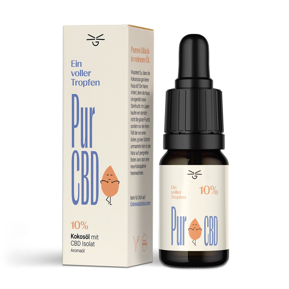 CBD Pur Isolat Kokos 10%