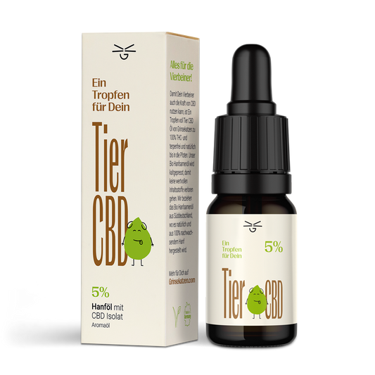 CBD Öl für Tiere 5%| CBD Öl für Katzen | CBD Öl für Hunde | Jetzt kaufen