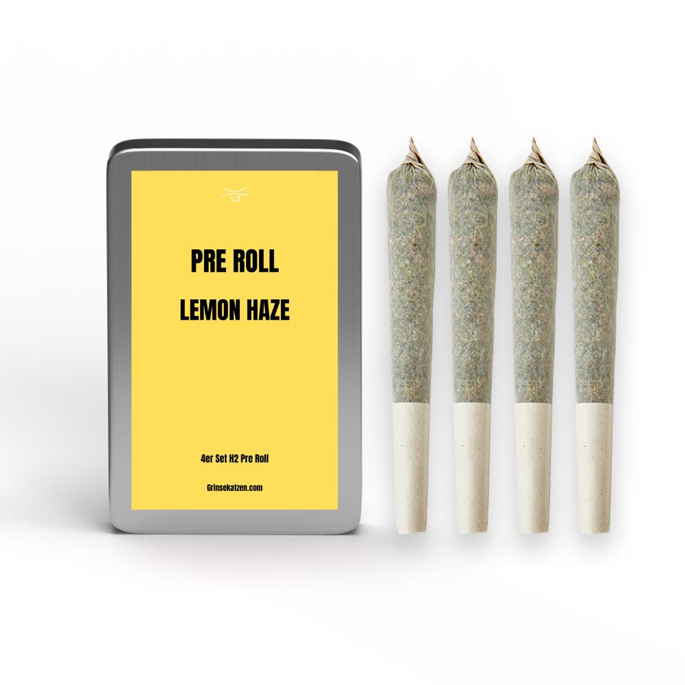 H2 4er Pre Roll - Super Lemon Haze 20%
