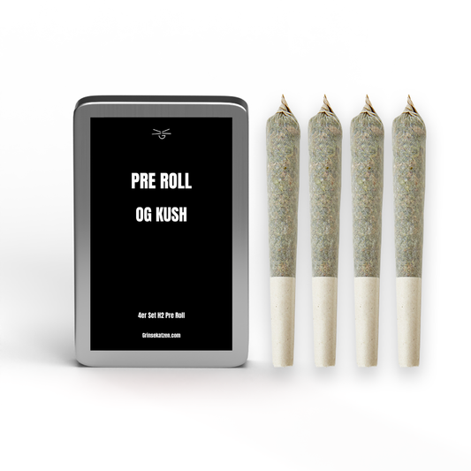 H2 4er Pre Roll - OG Kush Ultra Strong 28%