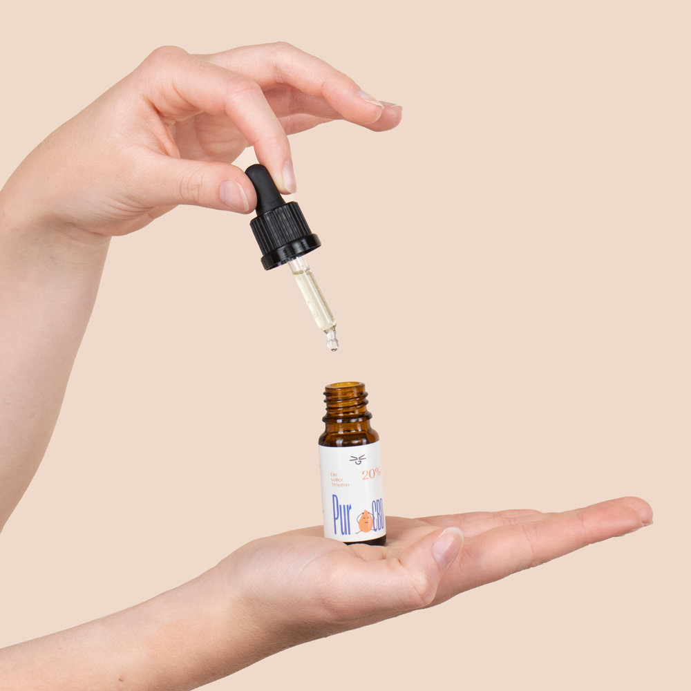 CBD Isolat 20% mit Pipette